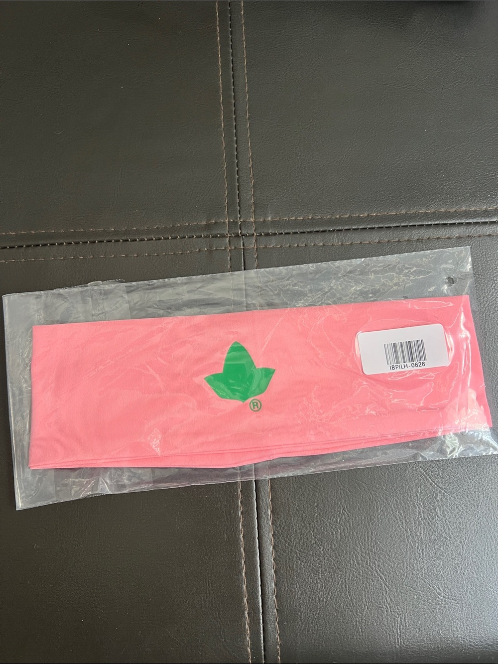 Ivy Storehouse  Pink Headband with Green Ivy Alpha Kappa Alpha Sorority Inc